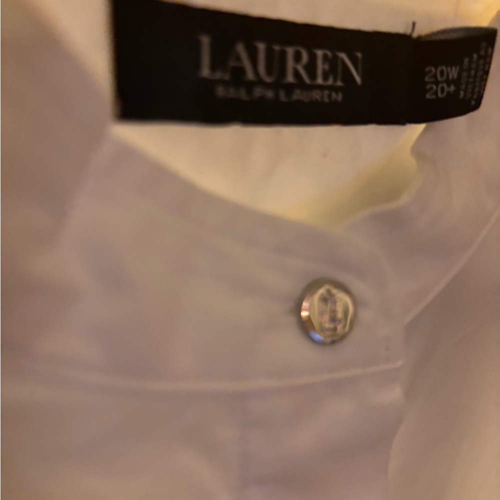 Lauren Ralph Lauren Men's Classic White Dress Shirt